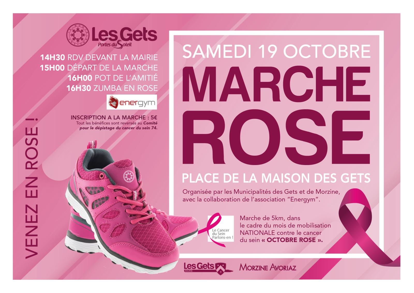 Marche Rose Les Gets