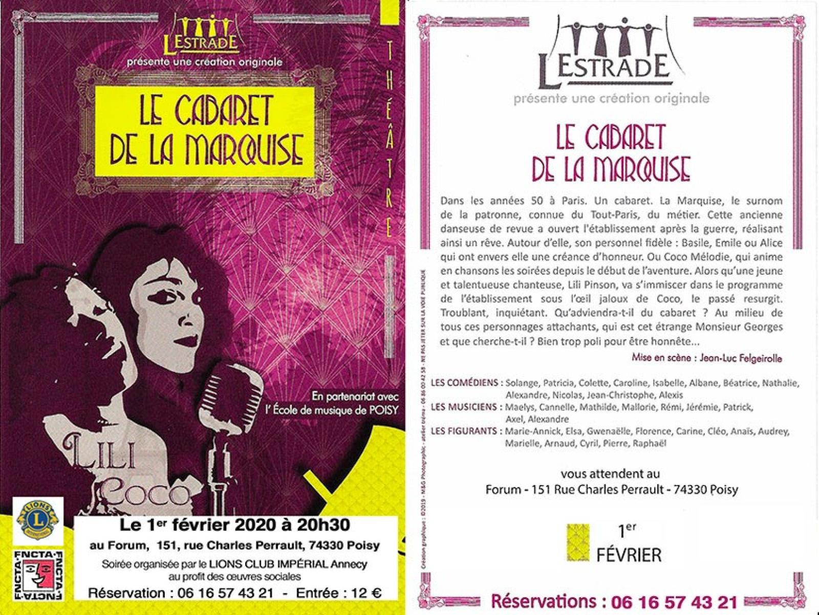 Le Cabaret de la Marquise