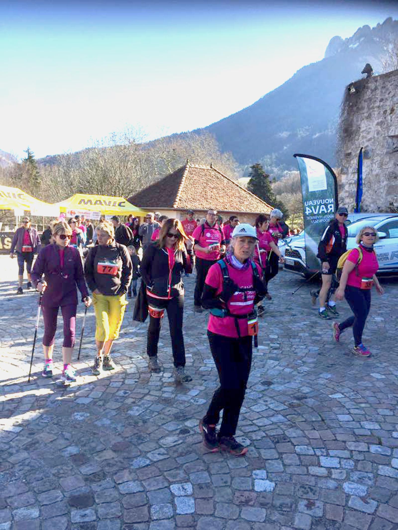 Course et marche La Menthonnaise