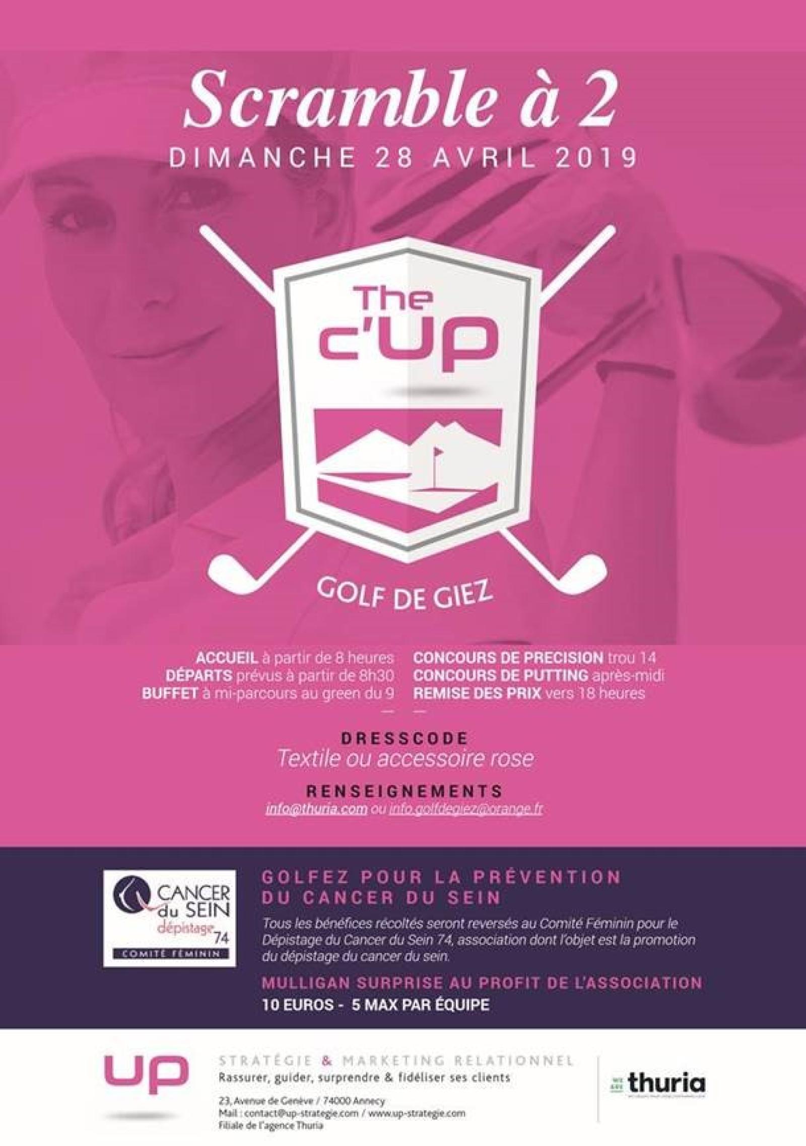 The c'UP : Scramble à 2