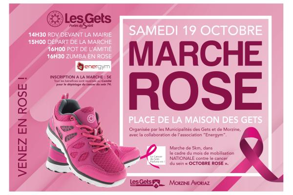 Marche Rose Les Gets