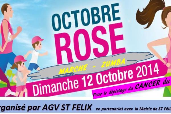 Octobre Rose à Saint-Félix