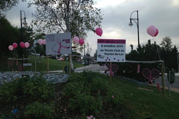 Défis des balles roses à Veyrier